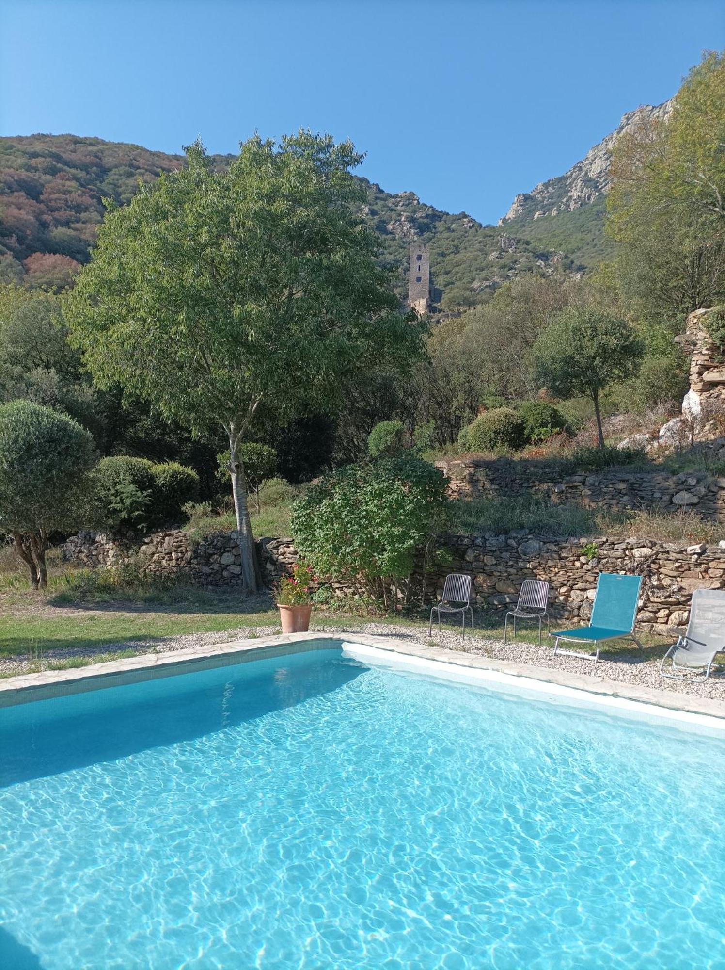 Chateau De Colombieres Sur Orb Bagian luar foto