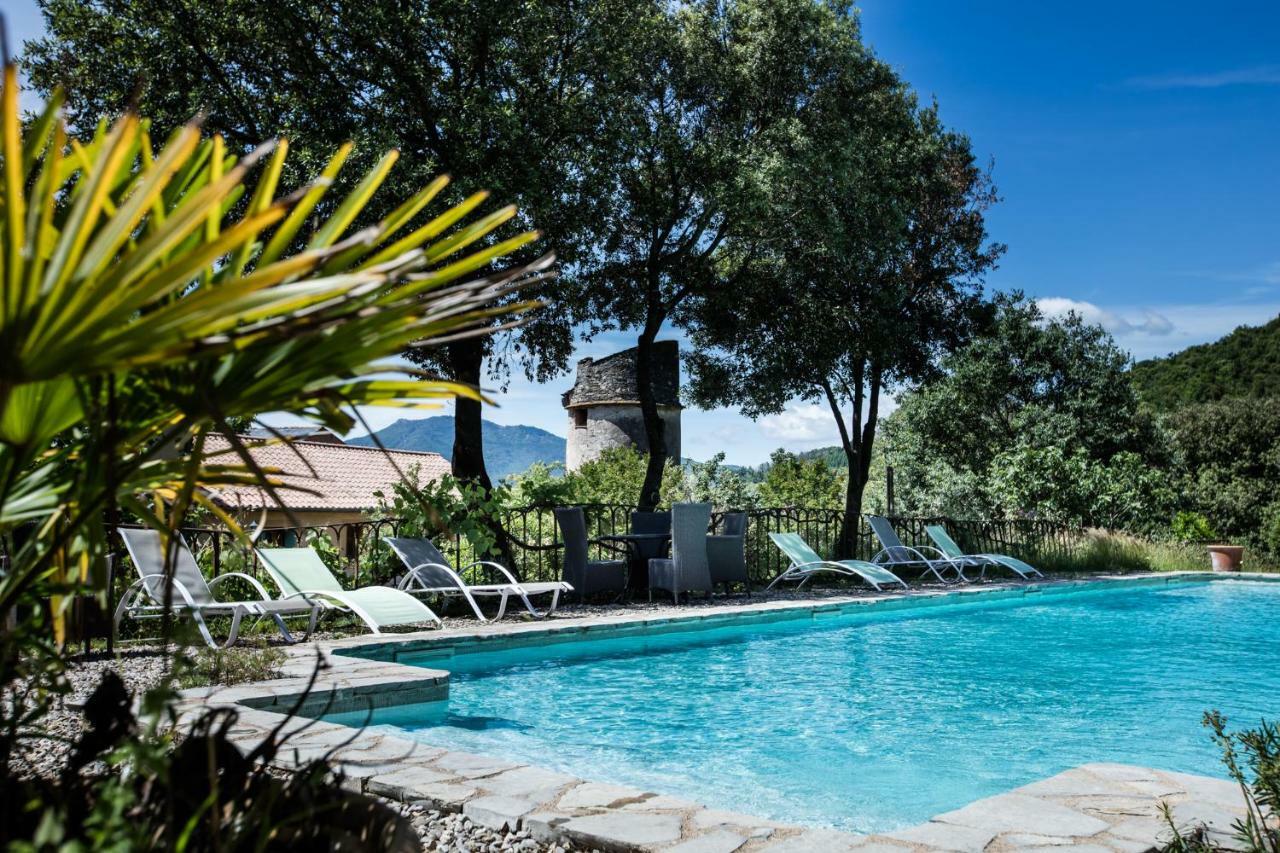 Chateau De Colombieres Sur Orb Bagian luar foto